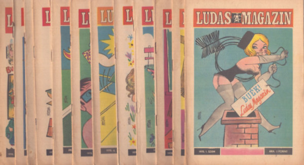 Tabi Lszl (szerk.) - Ludas Magazin 1970/1-12. (teljes vfolyam, lapszmonknt)