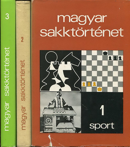 Barcza Gedeon - Magyar sakktörténet I-III.