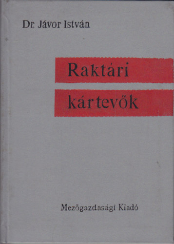 Jvor Istvn dr. - Raktri krtevk