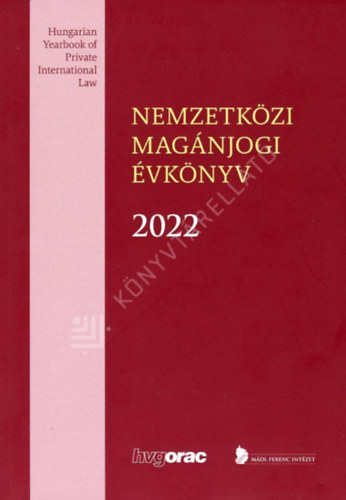 Nemess�nyi Zolt�n - Nemzetk�zi mag�njogi �vk�nyv 2022