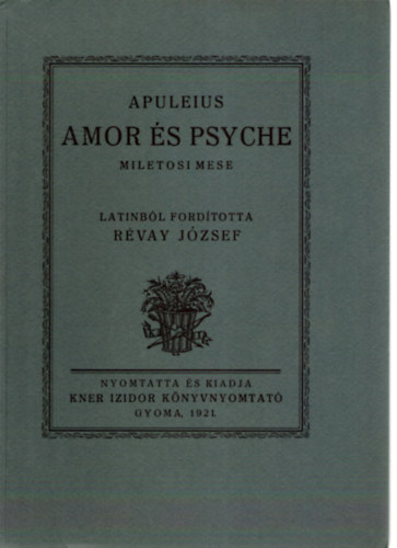 Apuleius - Amor �s Psyche