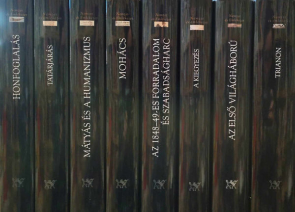 B. Szabó János, Sudár Balázs, Nagy Balázs, Csukovits Enikő, Hermann Róbert (Szerk.), Cieger András (Szerk.), Szabó Dániel (szerk.), Zeidler Miklós (szerk.) - 8 db a Nemzet és Emlékezet sorozatból