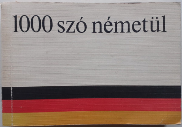 Szirmai-Verbnyi-Krammer - 1000 sz nmetl