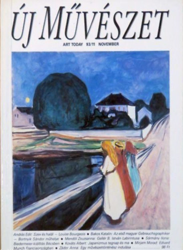 Sinkovits Pter (fszerk.) - j Mvszet - IV. vf. 11. szm (1993. november)