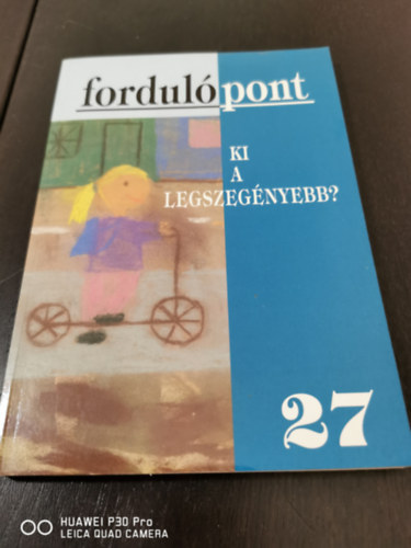 Szávai Ilona(szerk.) - Fordulópont 27 - Ki a legszegényebb?
