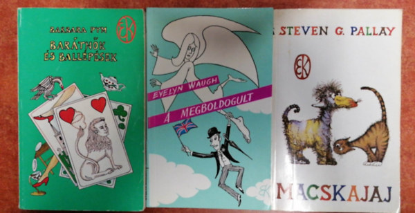 Barbara Pym, Evelyn Waugh, Steven G. Pallay - Bartnk s ballpsek + A megboldogult+ Macskajaj (3 ktet)
