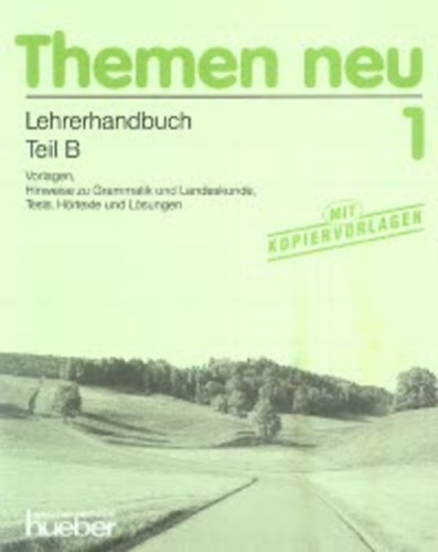Bock; Gerdes, Nechthild; Mller; Hartmut Aufderstrasse - THEMEN NEU 1. - LEHRERHANDBUCH TEIL B