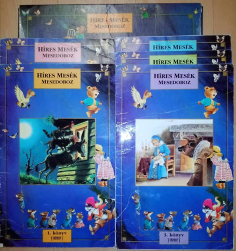 Ballr Piroska (ford.), Pappn Varga Zsuzsa (ford.), Rab Zsuzsa (ford.), Tony Wolf (ill.), Piero Cattaneo (ill.) - Hres Mesk Mesedoboz (17 vilghres mese 5 ktetben)