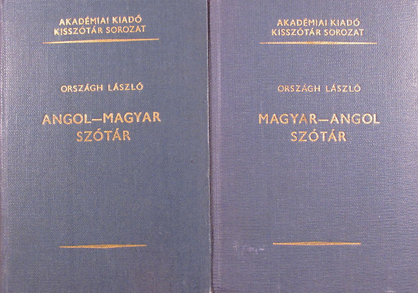 Orszgh Lszl - Angol-magyar s magyar-angol kissztr I-II.