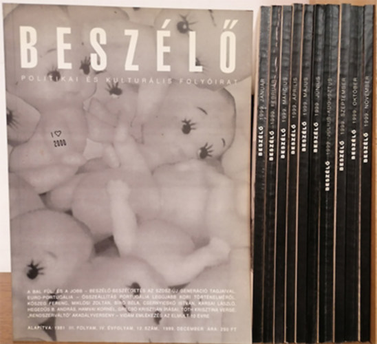 Kiss Ilona (fszerk.) - Beszl - Politikai s kulturlis folyirat 1999. janur - december (teljes vfolyam)