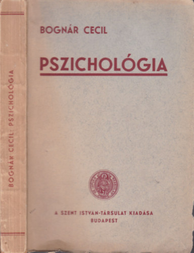 Bognár Cecil - Pszichológia