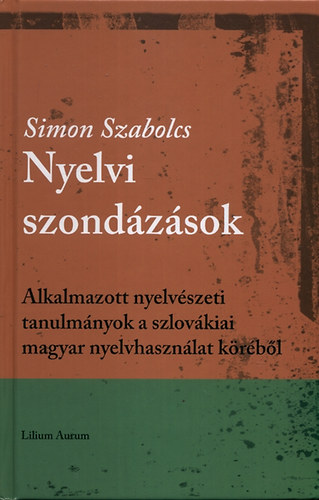 Simon Szabolcs - Nyelvi szondzsok