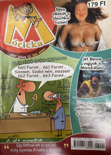 M�ricka 334. sz�m - 2007. j�lius 12.