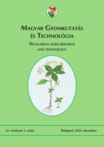 Magyar Gyomkutatás és Technológia 2024. december - 25. évf. 2. szám
