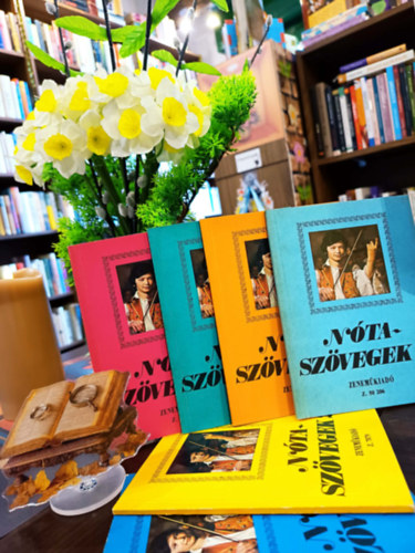 Leszler József (válogatta) - Nótaszövegek 6 darabos könyvcsomag: Nótaszövegek 1-6 részig