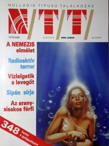 Rzsa Pter (szerkeszt) - Nulladik Tpus Tallkozs - III. vf. 11. szm (1994. november)