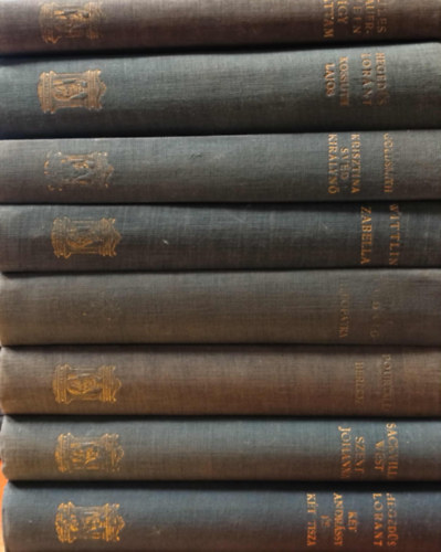 Jules Sauerwein, Heged�s L�r�nt, Margaret Goldsmith, Alma Wittlin, Emil Ludwig, Guy de Pourtal�s, V. Sackville-West - 8 db t�rt�nelmi �letrajzi reg�ny