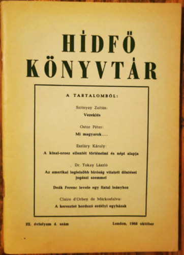 Hdf Knyvtr III. vfolyam 4. szm