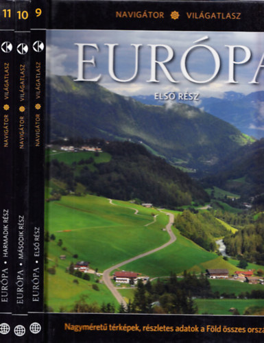 Eurpa 1-3. (Navigtor vilgatlasz)