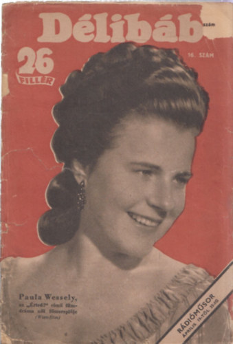 Bib� Lajos, D�loky J�nos - D�lib�b (Sz�nh�zi hetilap) - 1943. �prilis 17. (16. sz�m)