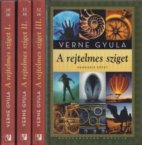 Verne Gyula - A rejtelmes sziget I-III.