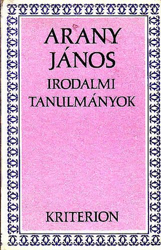 Arany J�nos - Irodalmi tanulm�nyok