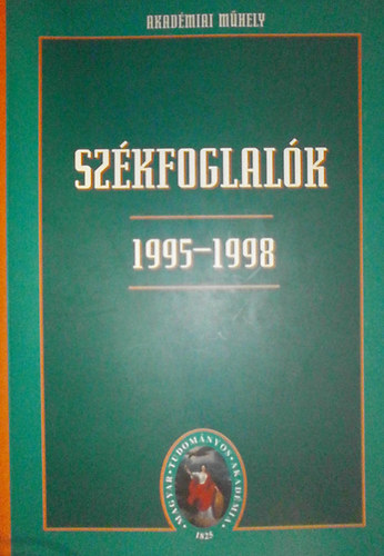 Beck-Glatz-Hmori (szerk.) - Szkfoglalk, 1995-1998 I. ktet