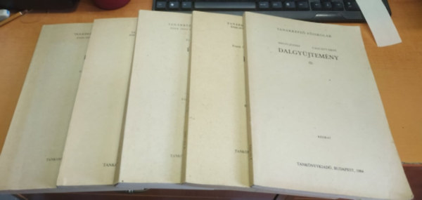 Gbor va, Kardos Pln, Frank Oszkr, Monoki Lajos (szerk.), Hegyi Jzsef- Vgi Istvnn - nek II/A. + nek II/B. + nek III. + nek IV. + Dalgyjtemny III. (5 ktet)