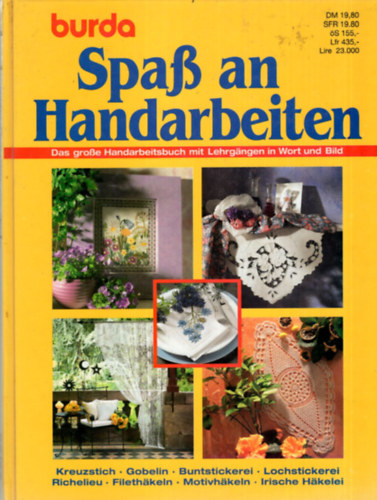 Spass an Handarbeiten - Burda K624- nmet kzimunka