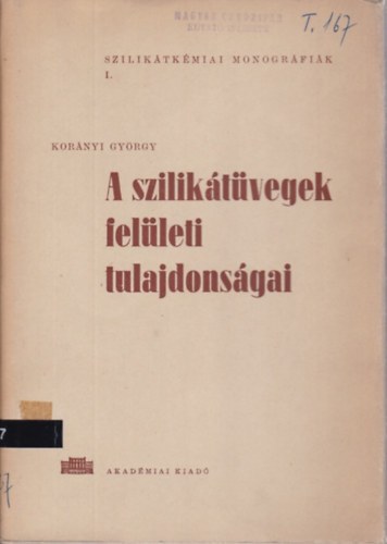 Kornyi Gyrgy - A sziliktvegek felleti tulajdonsgai