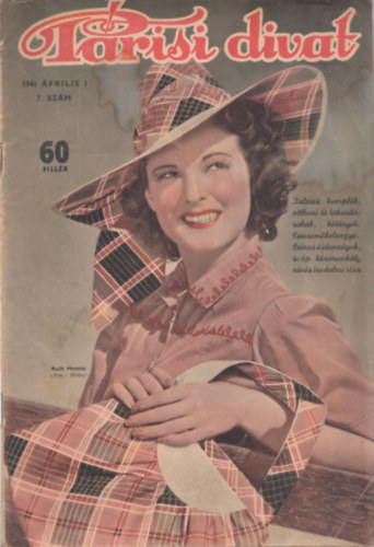 Somfay Margit (szerk.) - Prisi divat 1941 prilis 1. (7. szm)