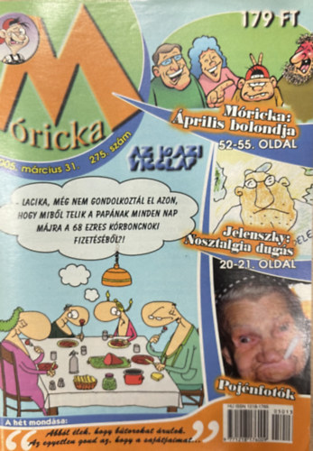 Szűcs Alfréd (szerk.) - Móricka 275. szám - 2005. március 31.