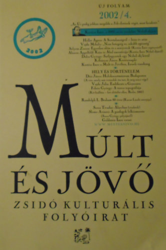 Kbnyai Jnos (szerk.) - Mlt s jv XI. vfolyam 4. szm