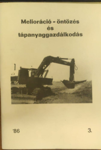 Melior�ci�-�nt�z�s �s t�panyaggazd�lkod�s