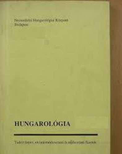 Hungarol�gia 7.