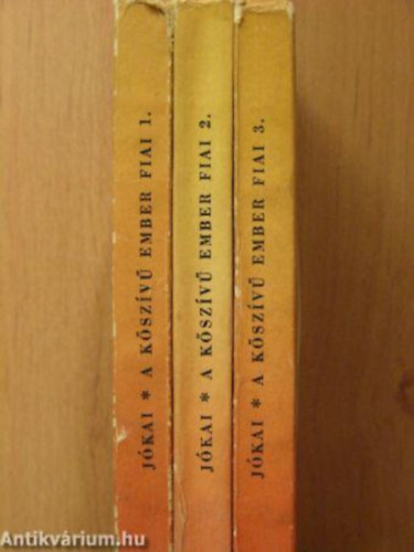 J�kai M�r - A k�sz�v� ember fiai 1-3. (3 k�tet) ifj�s�gi kisk�nyvt�r 4 ft 1963