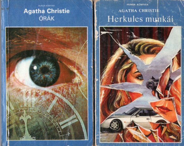 Agatha Christie - 2 db Agatha Christie: rk + Herkules munki