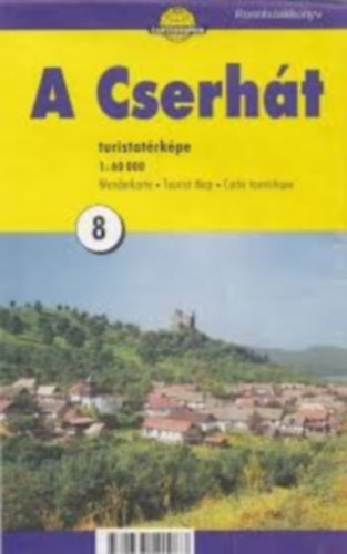 A Cserht turistatrkpe 1:60 000