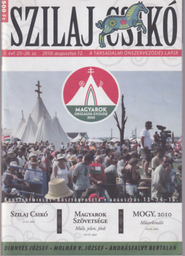 Bartos Csilla (szerk.), Buvári Márta - Szilaj csikó 2010 augusztus 12. ( I. évf. 25--26. szám )