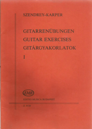 Szendrey-Karper - Git�rgyakorlatok I. (n�met-angol-magyar)