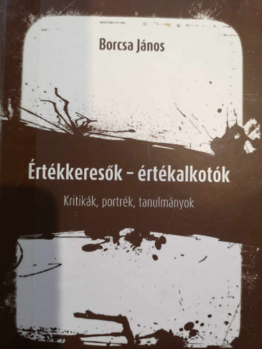 Borcsa J�nos - �rt�kkeres�k - �rt�kalkot�k