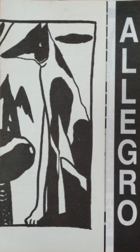 Adorj�n P�ter - Kardkov�cs R�ka - M�rton Kriszta - Acz�l Eszter (szerk.) - Allegro - Kultur�lis di�klap - 2. pr�basz�m (1993. okt�ber)