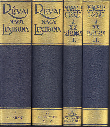 Rvai Nagy Lexikona - Az ismeretek enciklopdija 1 - 21. I-XXI. (Hasonms kiads)