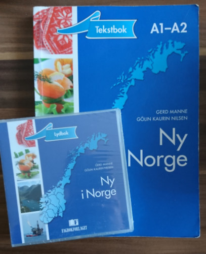 Gerd Manne, Glin Kaurin Nilsen - Ny i Norge A1-A2 Tekstbok + Lydbok (4 CD)