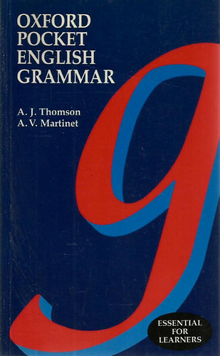 Thomson, A.J.-Martinet, A.V. - Oxford pocket english grammar