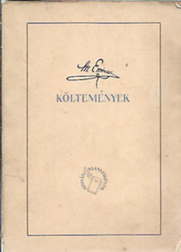 Mihail Eminescu - Eminescu k�ltem�nyek