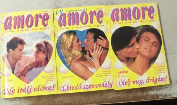 Jan Hudson, Monique Dubois, Bef Malone - 3 db amore: lelj meg,drgm! +bred szenvedly +Ne tlj elre!