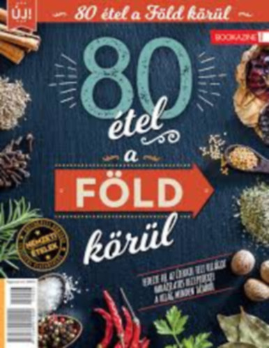 Sándor Adrienn - 80 étel a Föld körül (Füles Bookazine)
