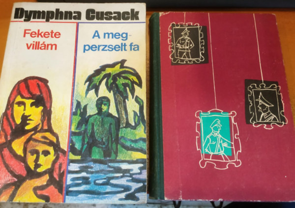Dymphna Cusack - 2 db könyv, A megperzselt fa, Hőhullám Berlinben - Fekete villám