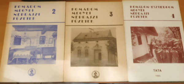 Krmendi Gza (szerk.) - 3 db Komrom megyei nprajzi fzetek  2-3-4 .